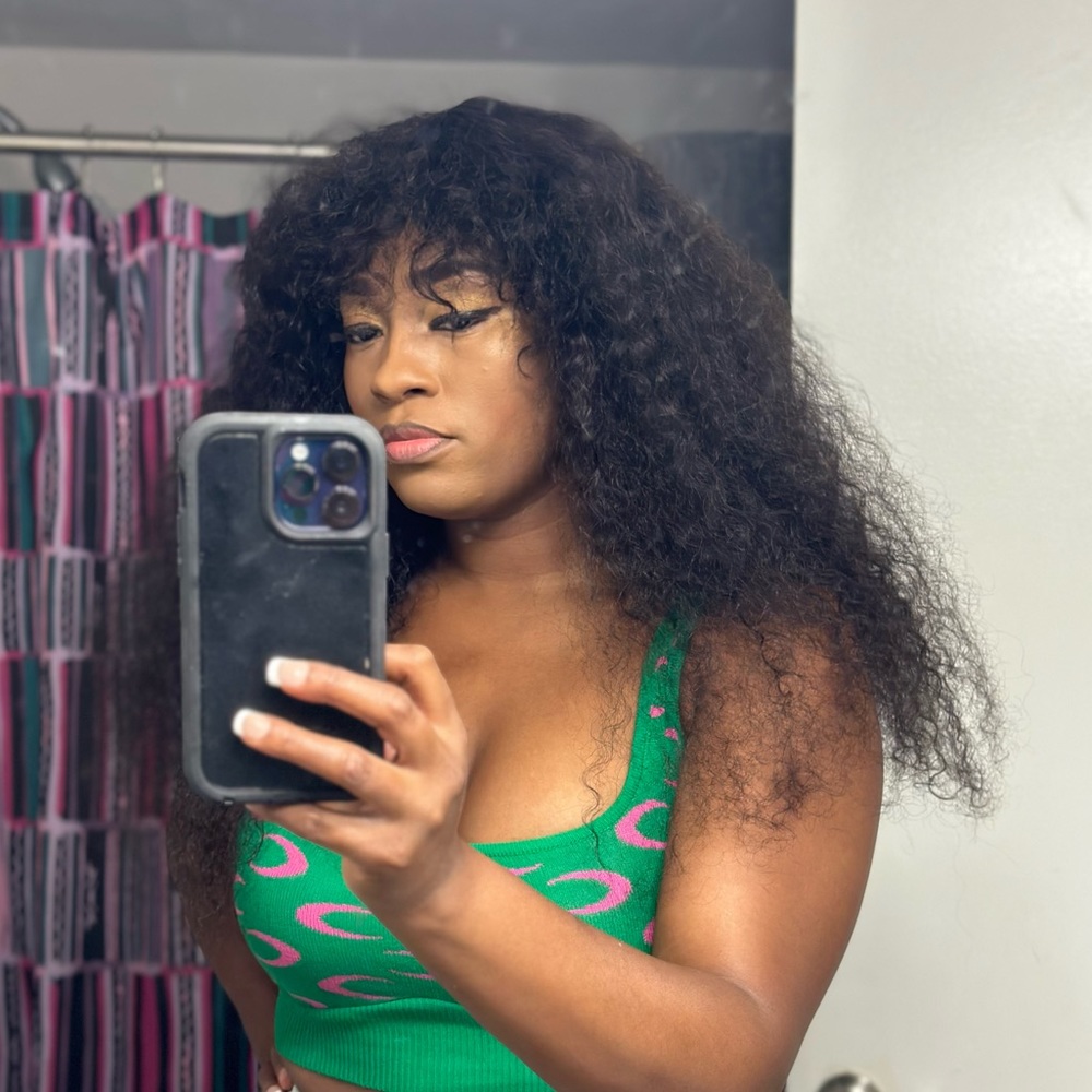 Wet and wavy wig 24”
